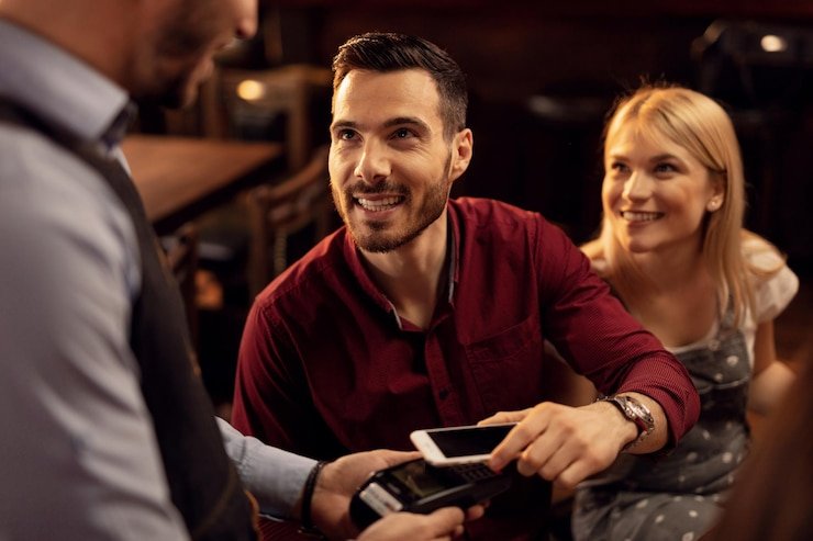 Antarmuka transfer bank di aplikasi mobile sama4d